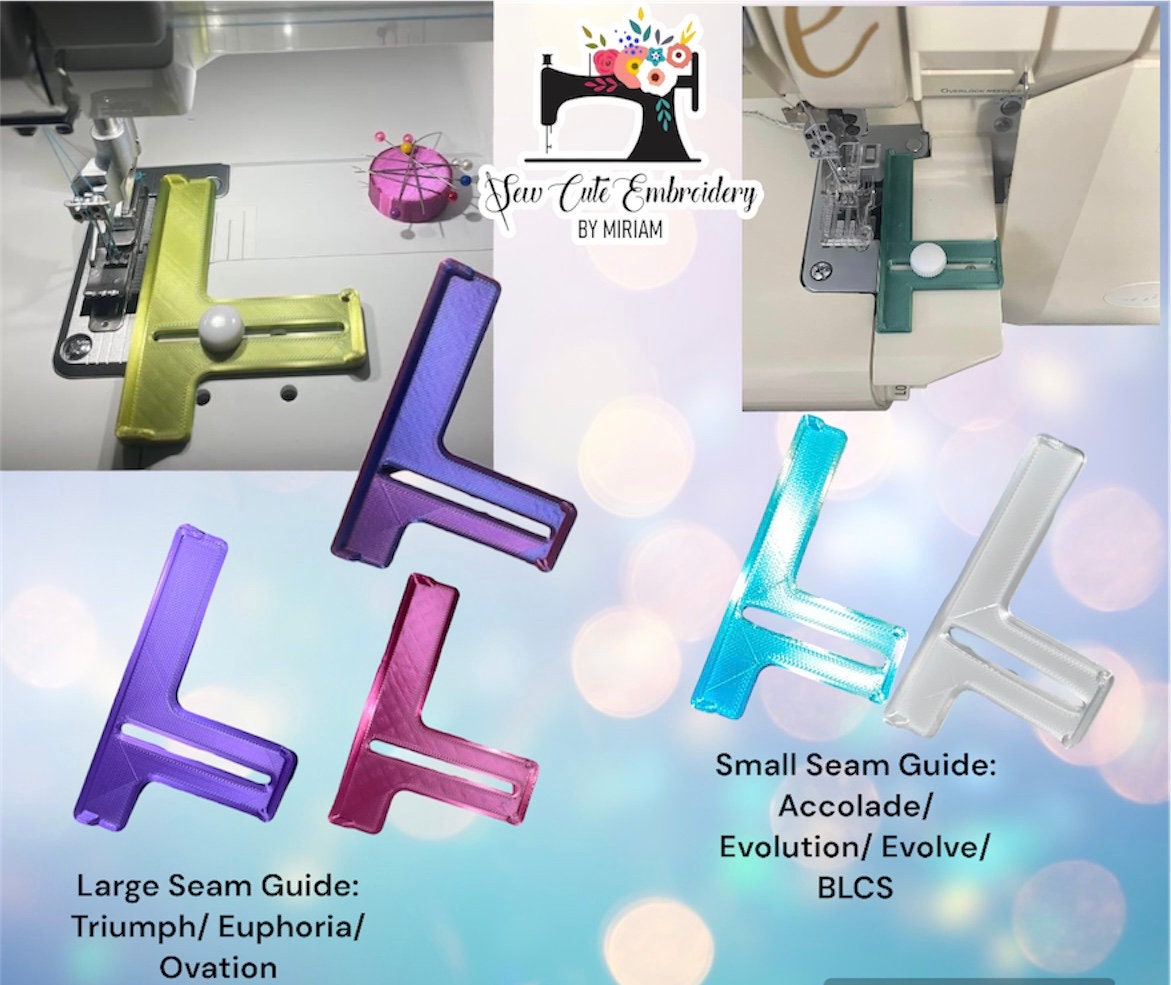 Stitching Guide Design Seam Guide for Sewing *straight Edge* Stitching Guide * Fabric ...