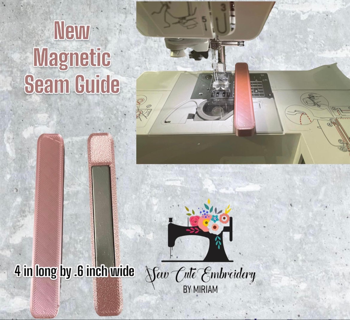 Magnetic Seam Guide Fo Sewing Machine, Gliship Sewing Fo