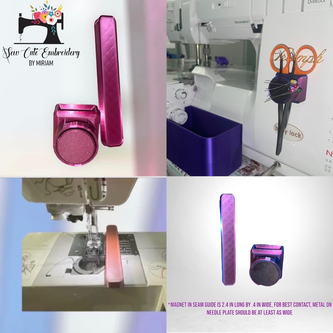 Duo Set Scissor Holder/ Seam Guide for Sewing