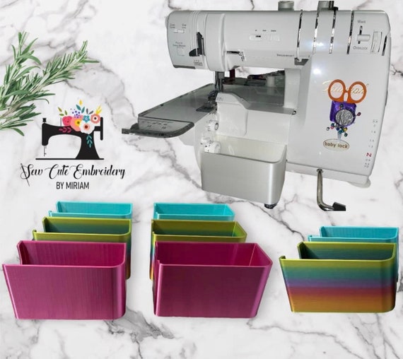 Waste bins for serger machines *custom made* Truimph * acclaim *thread bins * babylock machine