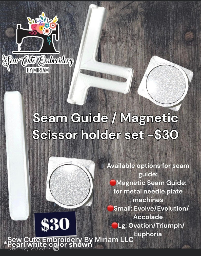 Seam Guide for Sewing *straight Edge* Stitching Guide * Fabric ...