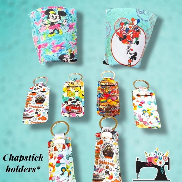 Chapstick Keychain Holder: Fish Extender Gift, Teacher Appreciation , cruise , Disney theme , back to school