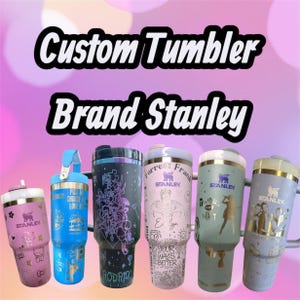 Encomenda personalizada Stanley - Copo térmico (30 oz ou 40 oz) Gravação a laser - Stanley - Envie pelo correio *