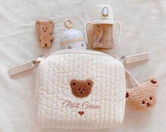 おむつ替えバッグ、ベビーカー用、パーソナライズされたおむつバッグ