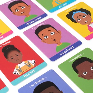 Flashcards d’émotion