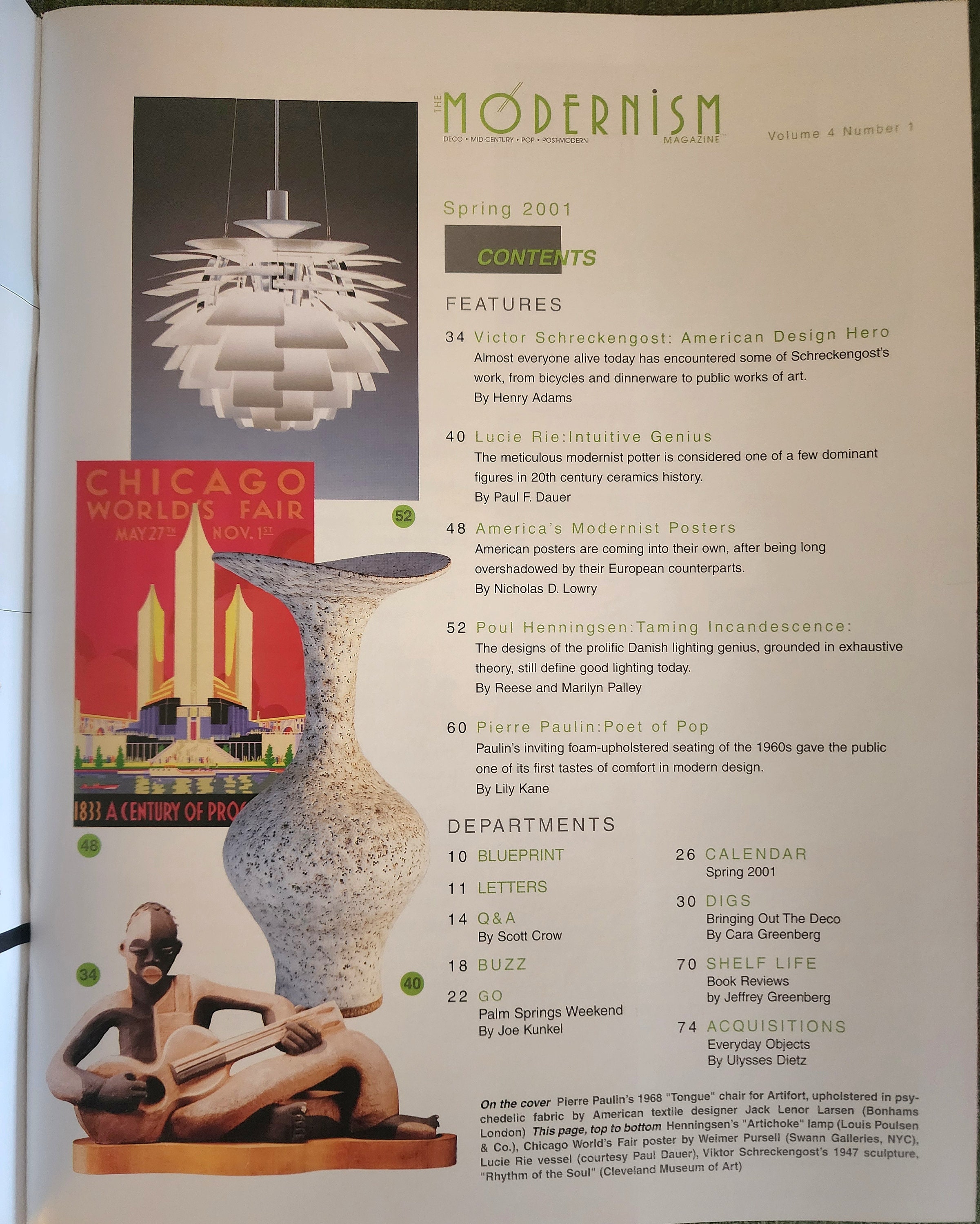 The Modernism Magazine - Spring 2001 - Volume 4, Number 1 - Etsy