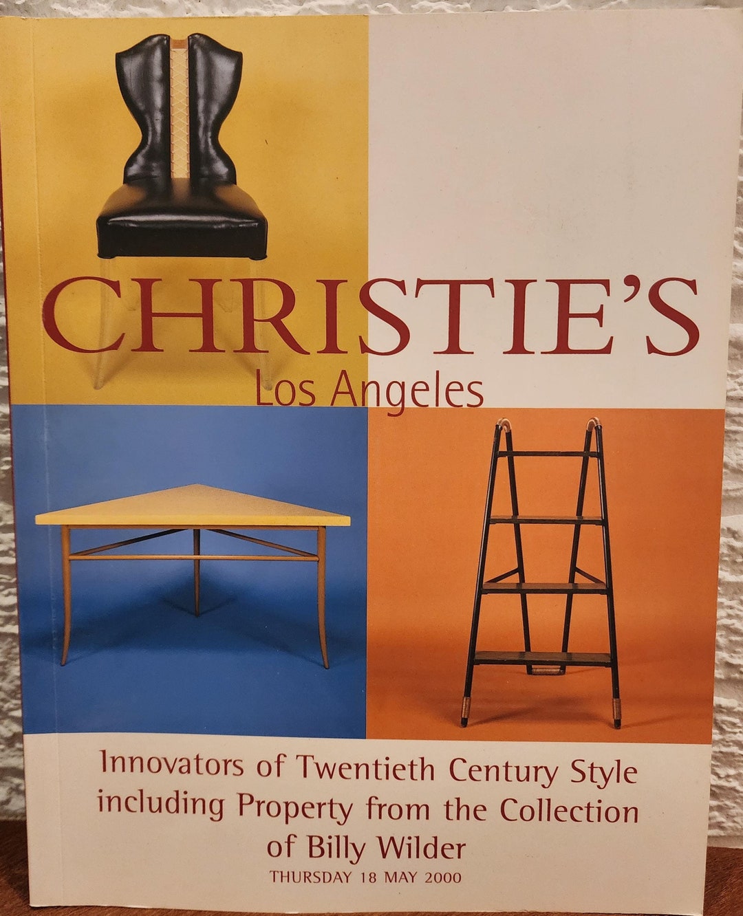 Christie's Los Angeles Innovators of Twentieth Century Style Including