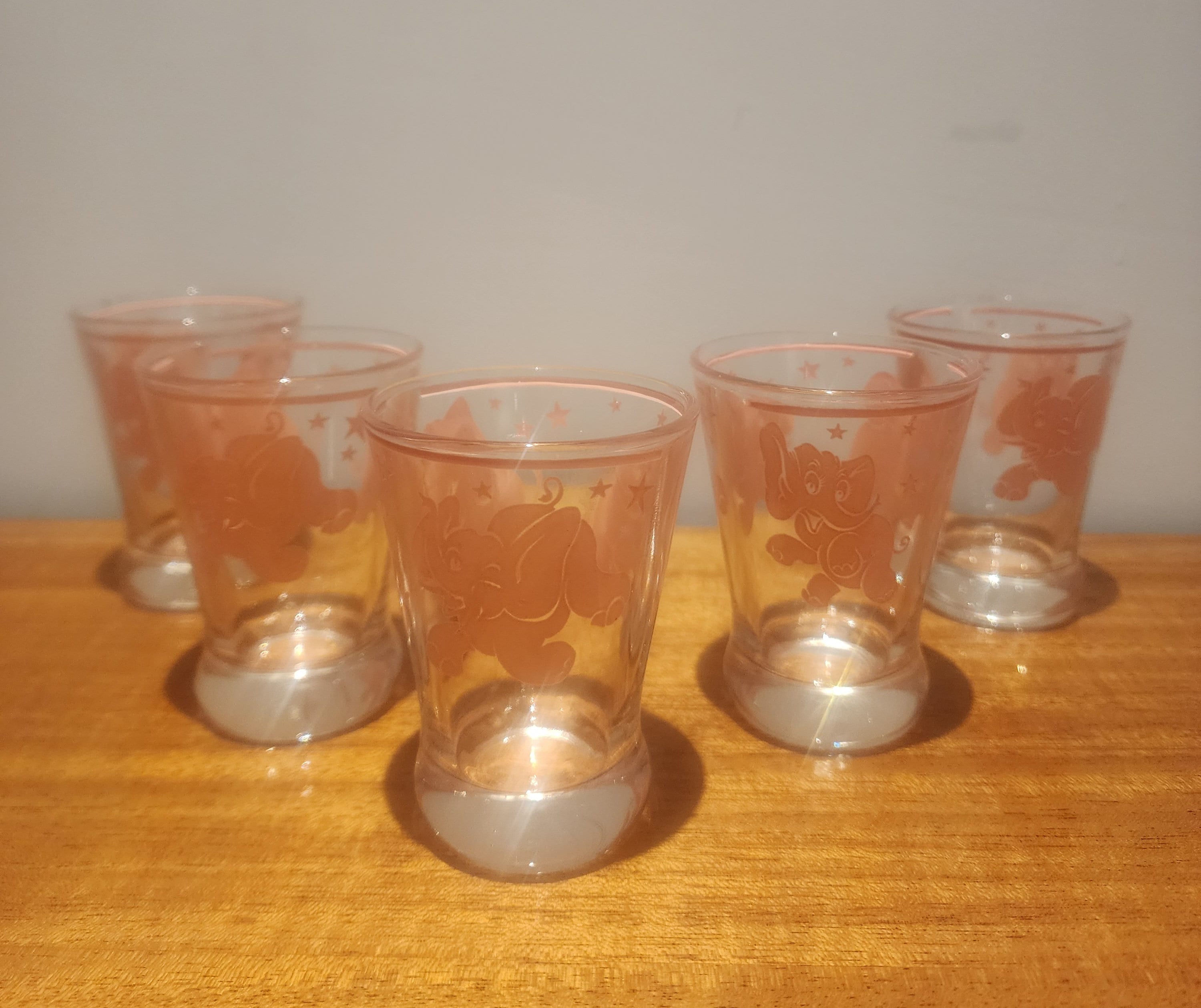 1950s Hazel Atlas Dancing Pink Elephants Cocktail Shaker Set - Etsy