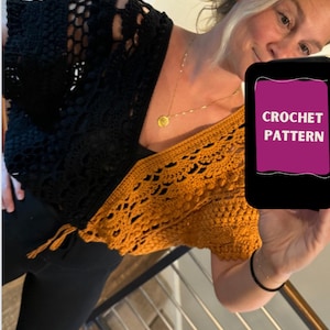 Indy Top Crochet Pattern / Crochet Top / Crochet Top Pattern