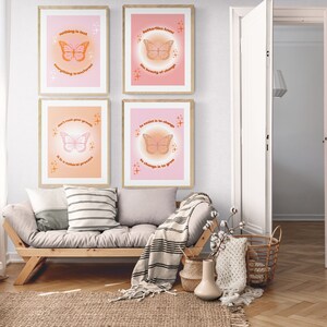 Vlinder citaten digitale Wall Art-bestanden
