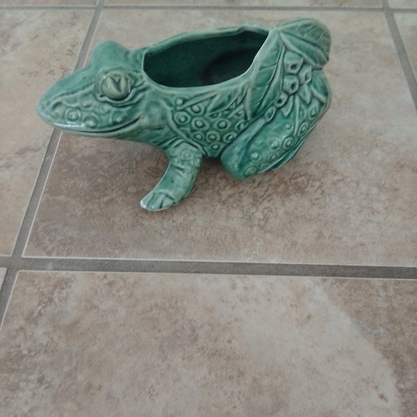 McCoy Planter Frog Vintage