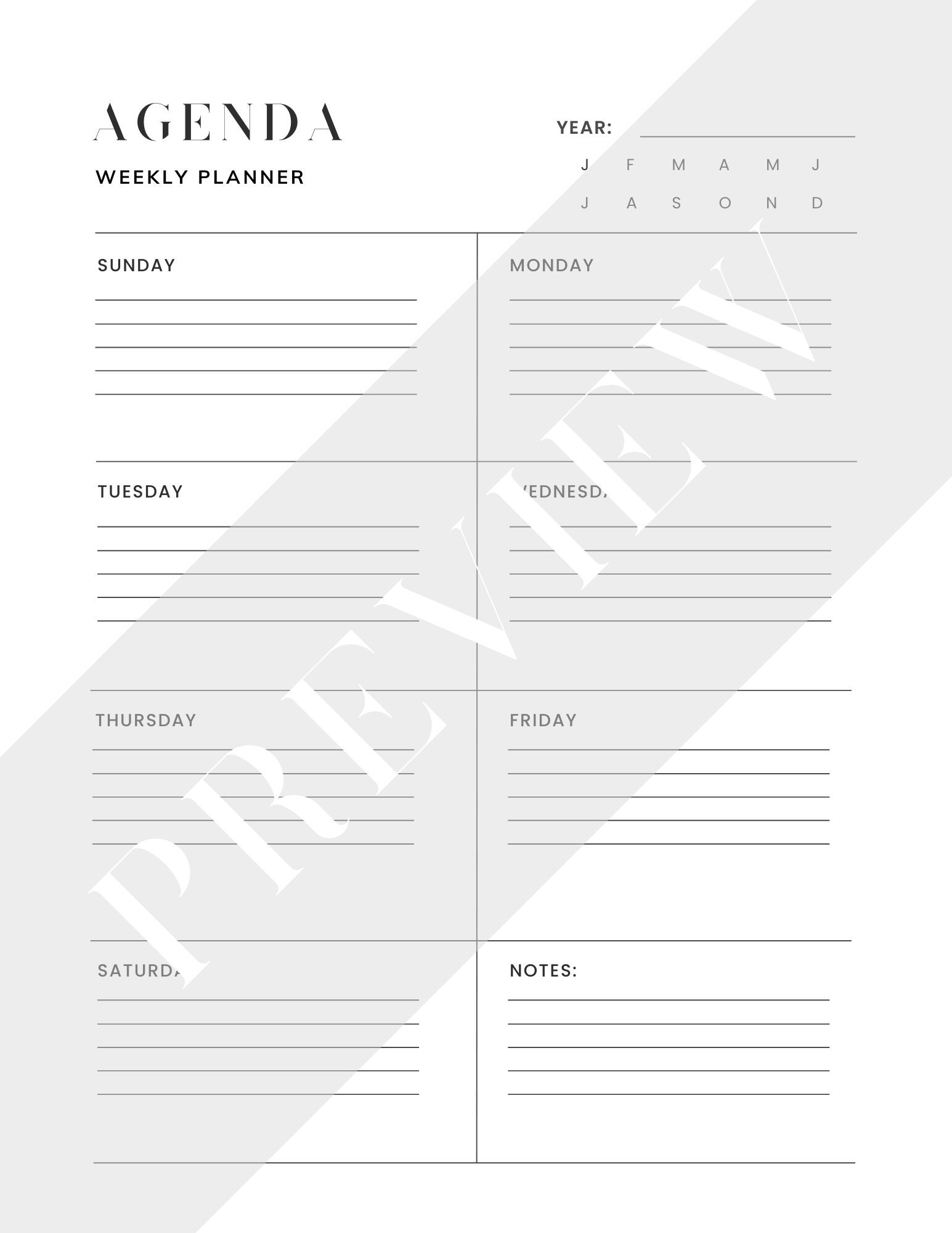 Digital 2024 12 Month Planner Etsy digital-2024-12-month-planner-etsy