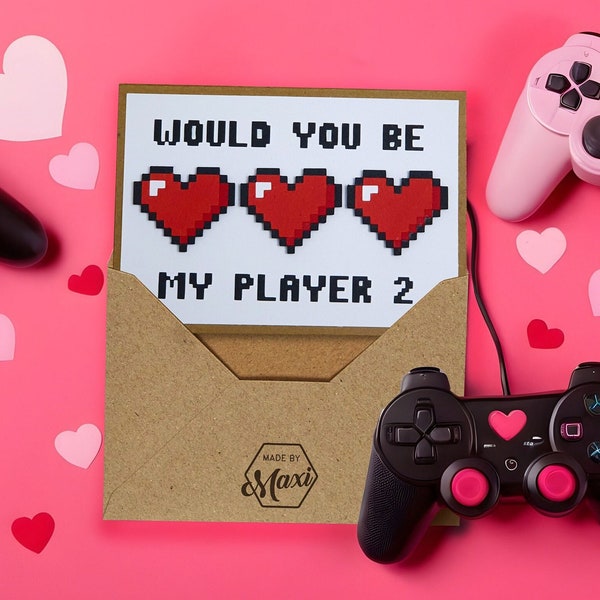 3D Valentijnskaart, Player 2, gaming