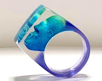 Blue Gorilla Ring