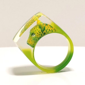 Green Panther Ring