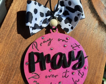 Be still car charm