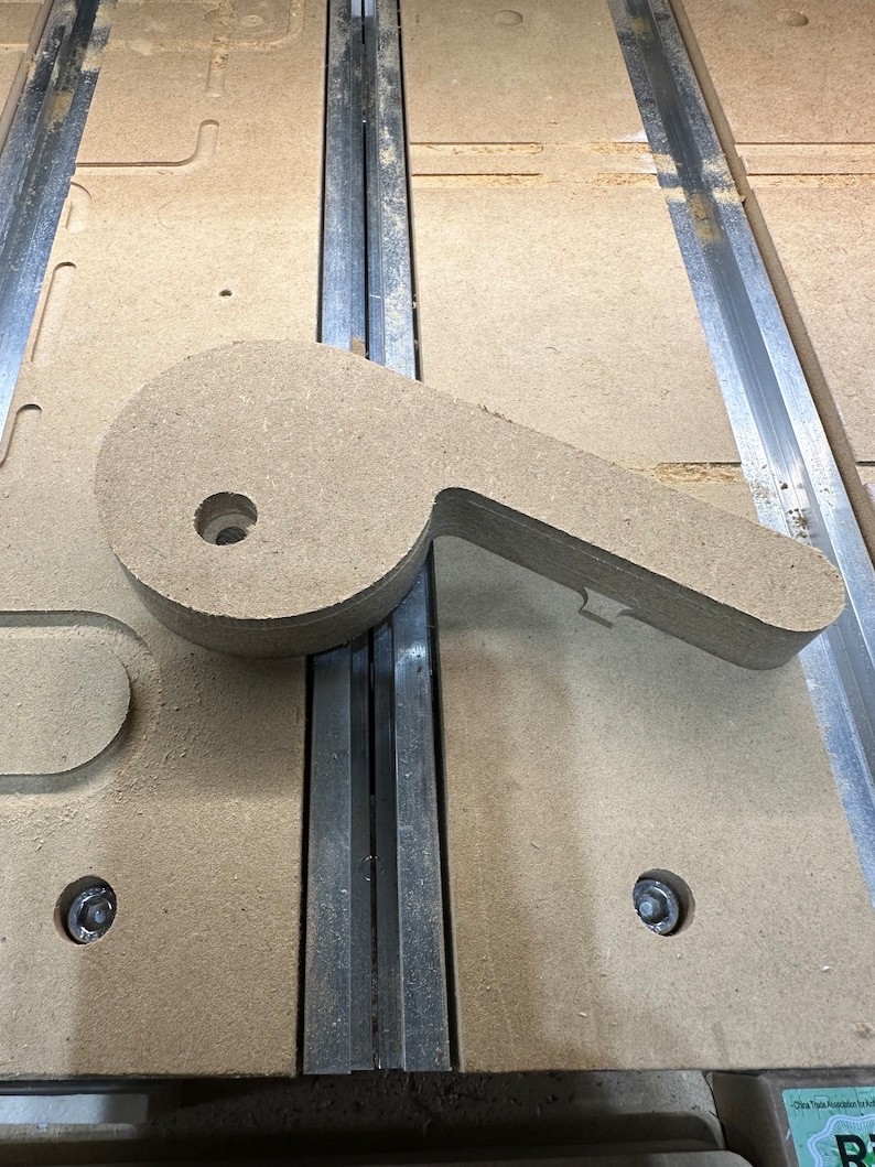CNC Router Hold Down Corner Brackets, Clamps .svg,.c2d, Gcode CNC