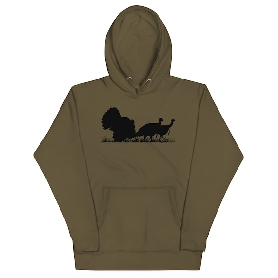 Turkey Hunting Hoodie Turkey Hunter Turkey Outdoor Hoodie Gift for Dad Gift for Her Gift for Him Gift for Mom Etsy