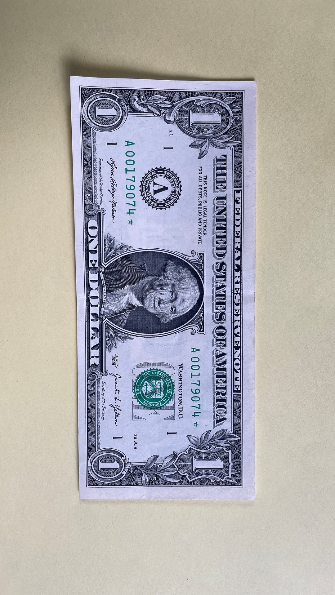 640k Print Run Star Note Rare A00179074* - Etsy