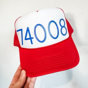 CUSTOM ZIP CODE Trucker Hat