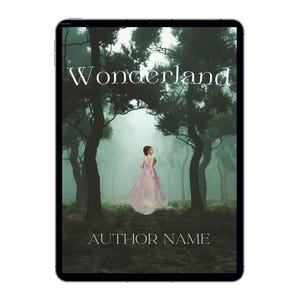 Romantyczna Fantazja Las Dramatyczny Nastrojowy Eteryczny Młody Dorosły Dziecięcy Gotowy Dostosowywalny Ebook Okładka