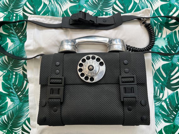 Hi-tek Designs London Alexander Handbag Vintage 80th - Etsy