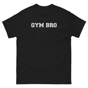 Camiseta 'Certified Gymbro' - Diseño Divertido Para Gym, Bodybuilding, Weightlifting, Regalo Ideal Para Amigos Del Gimnasio, Corte Clásico, Manga Corta