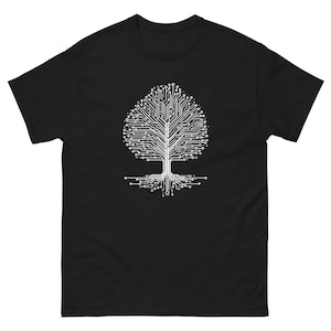 Arbre électronique. T-shirt de sport unisexe. Entraînement, haltérophilie, dynamophilie, crossfit. Cadeau pour ingénieur en électronique, petit ami, petite amie