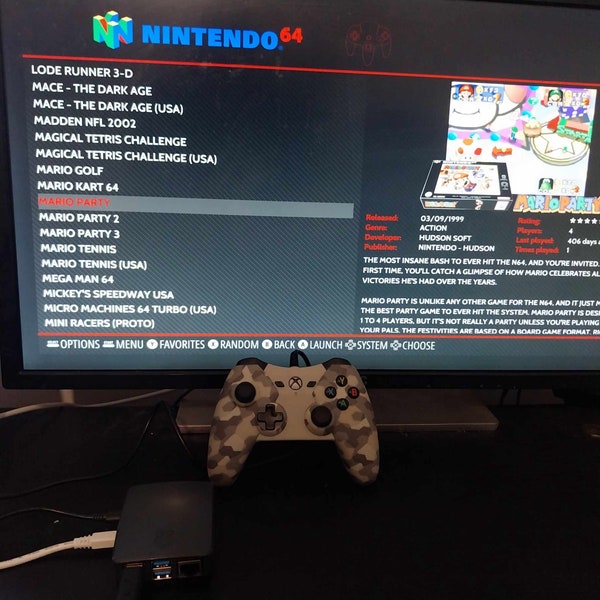 Retro Spielekonsole - Raspberry Pi