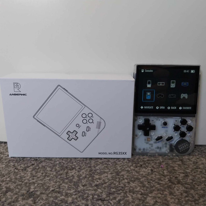 ANBERNIC RG35XX Retro Handheld Video Game Console Preloaded Etsy