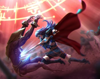 ファイアーエムブレム 覚醒 ルキナ アートワーク - ポスター 13x19