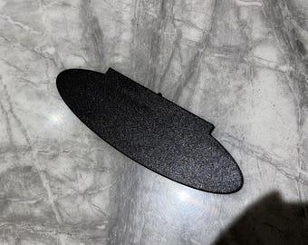 Visor Mirror Cover in Black Direct Replacement Part For Porsche 996/997-911, 986/987 Boxster, Cayman