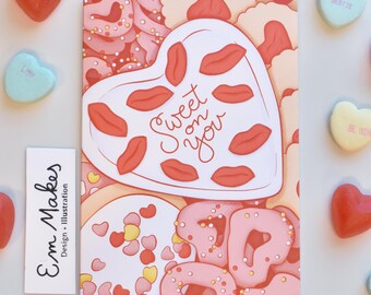 Sweet on You Card // Valentine's Day Card