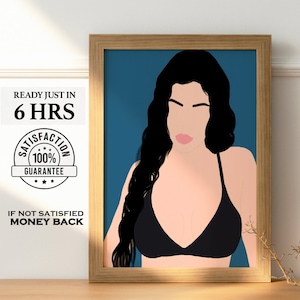 Faceless Portrait, custom illustration, personalised photo, photo illustration, personalised portrait, boyfriend gift, girlfriend gift