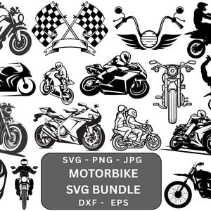 Motorcycle SVG Bundle,Classic Motorcycle Svg Bundle,Motorcycle Clipart,Motorcycle Cut File For Cricut, American Biker Svg,Motorcycle Cutfile