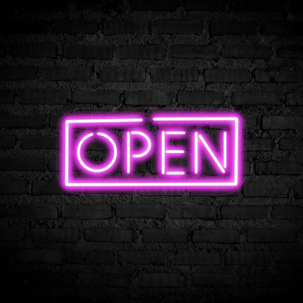 Led open sign | Neon letters | Entry lighting | Led bar sign | Led nightlight | Neon light | Small led light