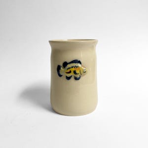 Handmade Earthenware Fish Pot: Unique Ceramic Pottery