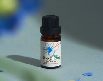 Geranium Essential Oil 10ml, Natural Asian Aromatherapy, 100% Pure Essential Oil, For Diffusers, Candle Making, Soap Making