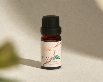Eucalyptus Essential Oil 10ml, Natural Asian Aromatherapy, 100% Pure Essential Oil, For Diffusers, Candle Making, Soap Making