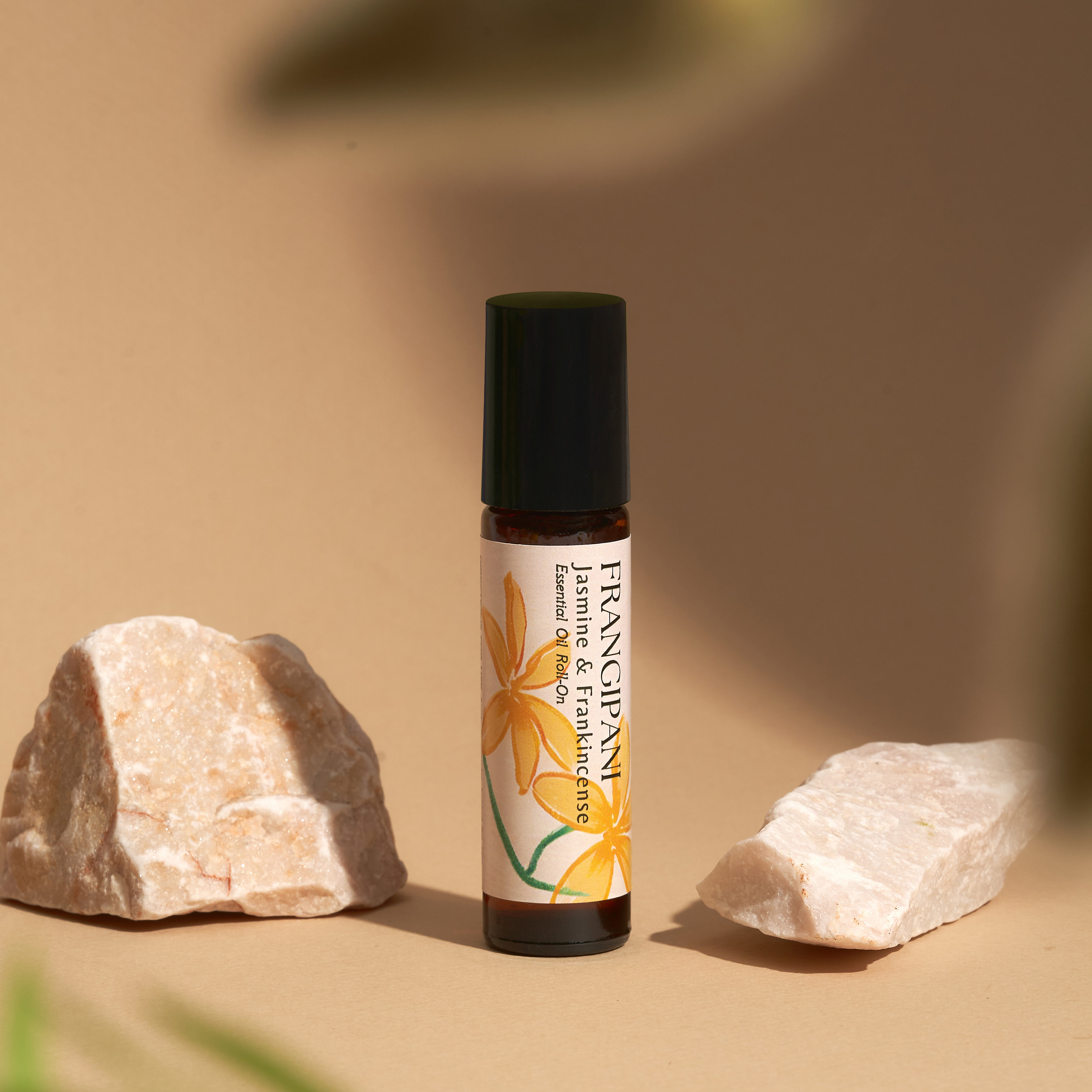 Jasmine & Frankincense Essential Oil Roll-On 10ml, Natural Unwind Blend, Calm Scent, Asian Inspired Aromatherapy
