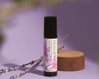 Lavender & Hinoki Essential Oil Roll-On 10ml, Natural Sleep Blend, Relaxation Scent, Asian Inspired Aromatherapy