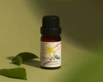 Peppermint Essential Oil 10ml, Natural Asian Aromatherapy, 100% Pure Essential Oil, For Diffusers, Candle Making, Soap Making