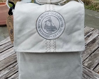 Sloop Clearwater Mains'l Messenger bag
