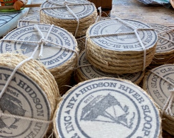 Sloop Clearwater Mains'l Coasters (set of 6)