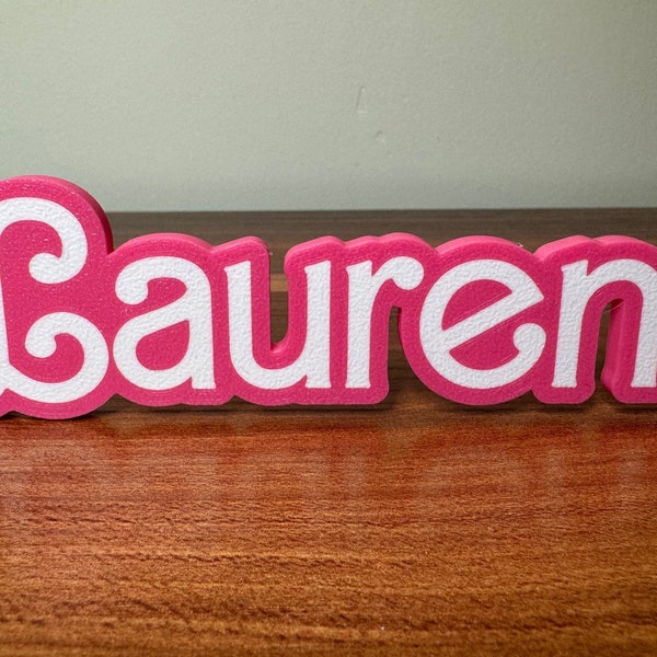 Personalized Barbie Nameplate/Keychain/Magnet/Ornament