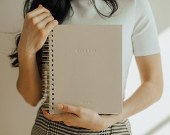 Geführtes christliches tägliches Gebet & Dankbarkeits-Journal | Datumsloses Planerformat | Frauen Gebet Journal | Christliche Geschenke für Frauen