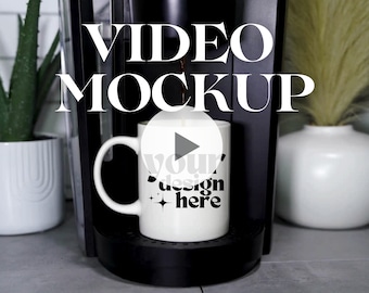 Coffee Mug Mockup | Mug Video Mockup | White Mug Video Mockup | 11 Oz White Mug Video Mockup | Mug Mockup | Video Mockup | Real Mug Mockup