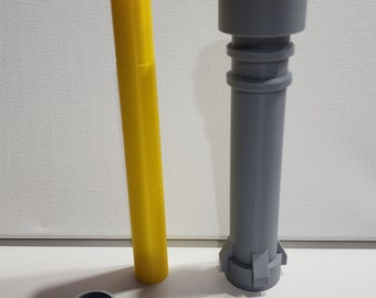 Sable de luz colapsable de Lego de gran tamaño, actualizado el 12/8/24