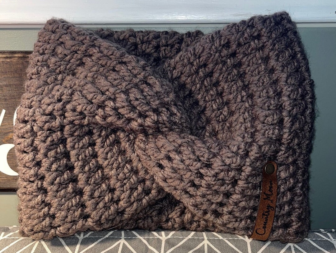 Oversized Headband Crochet Pattern DIGITAL PATTERN ONLY Etsy