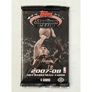 2007-08 Topps Stadium Club NBA Basketball Hobby Pack scellé en usine - Rookie KD ?